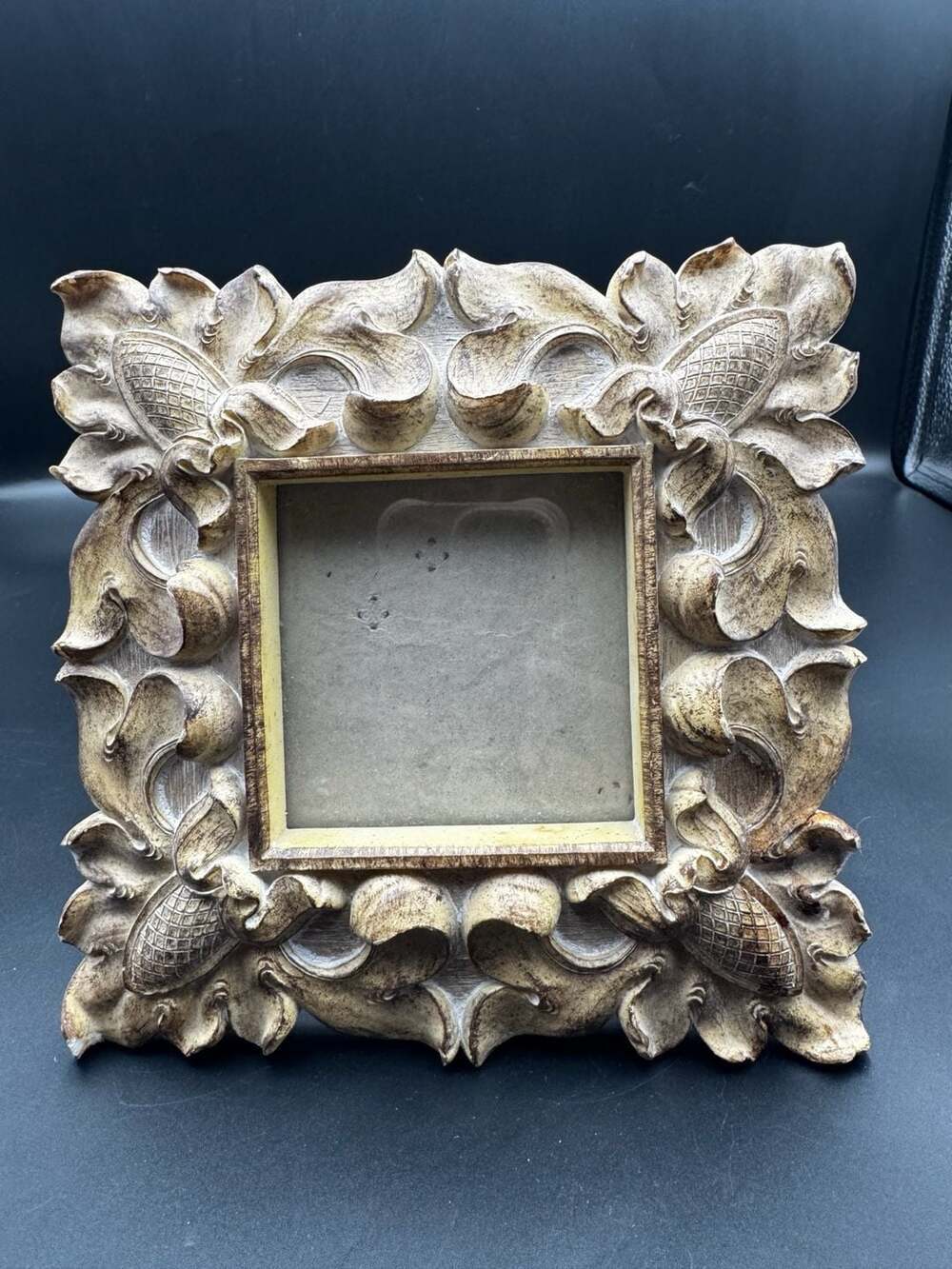 Ornate Baroque Style Square Picture Frame 6x6 Inch